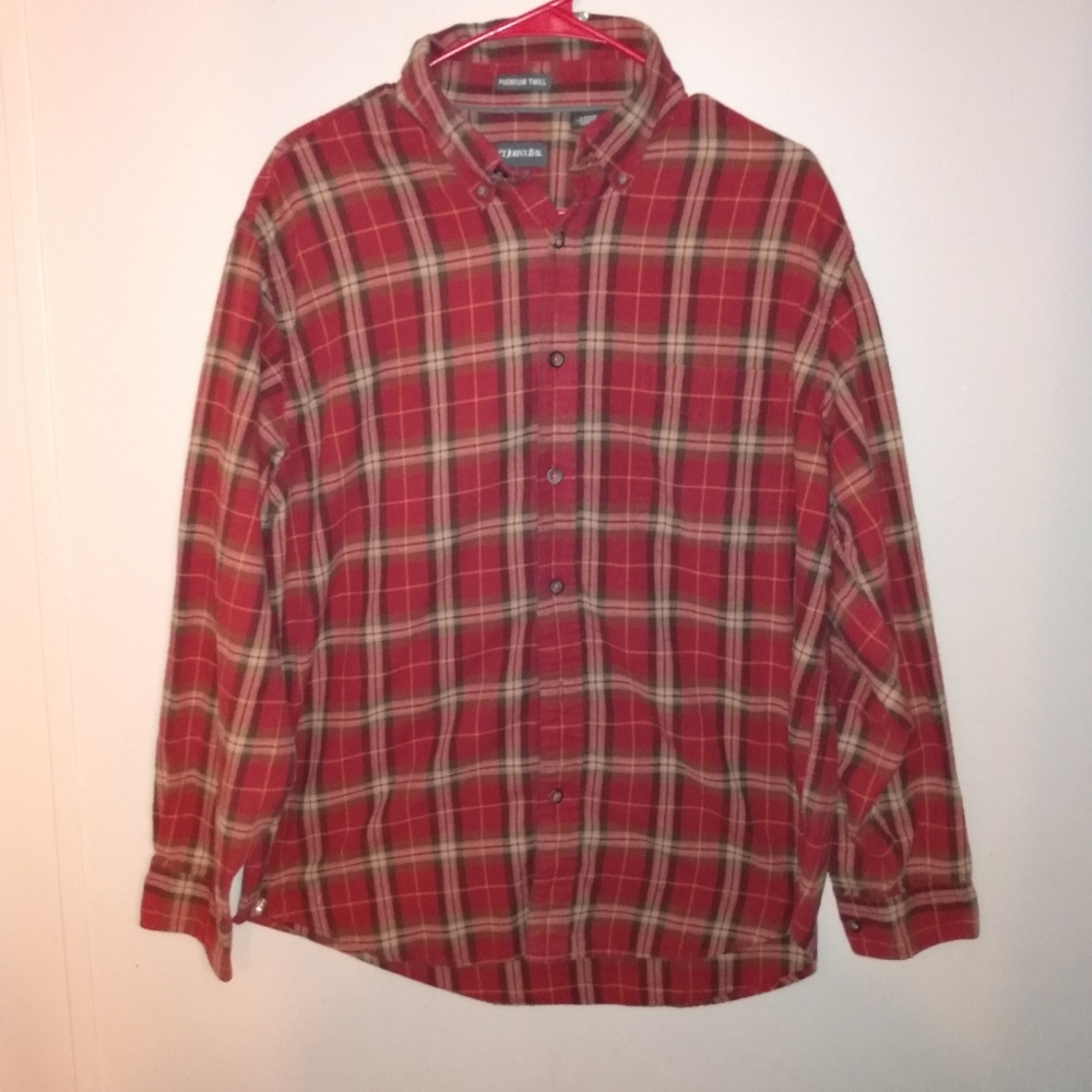 St. John's Bay Premium Twill Flannel Large